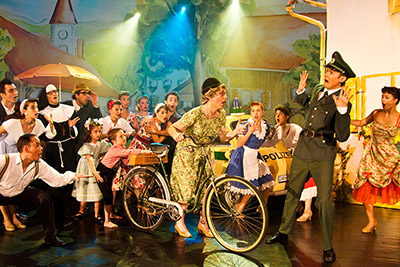 Bronzestatuen im Kurpark