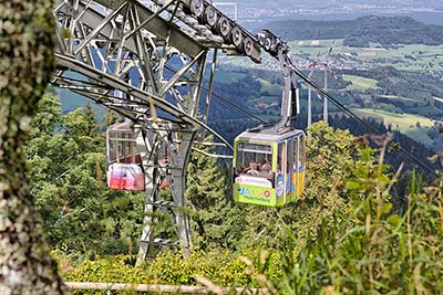 Mit der Seilbahn auf den Schauinsland